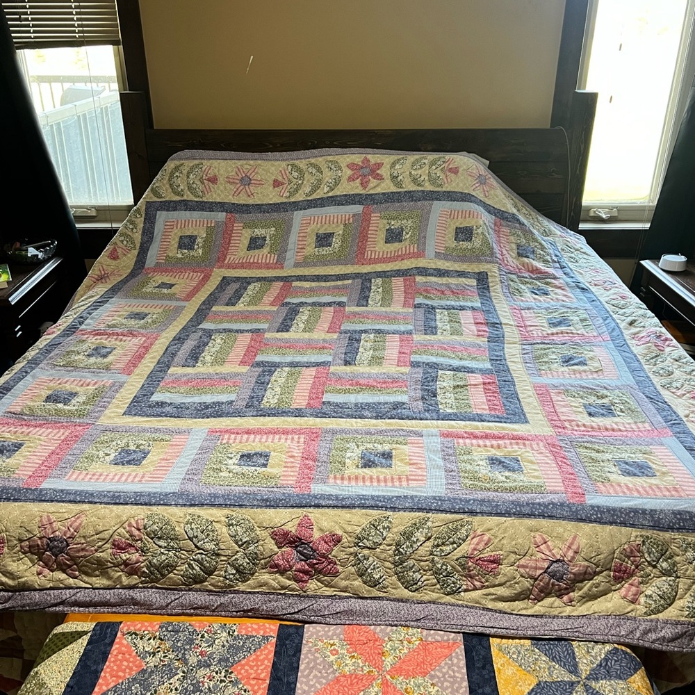 Colorful Patchwork Quilt